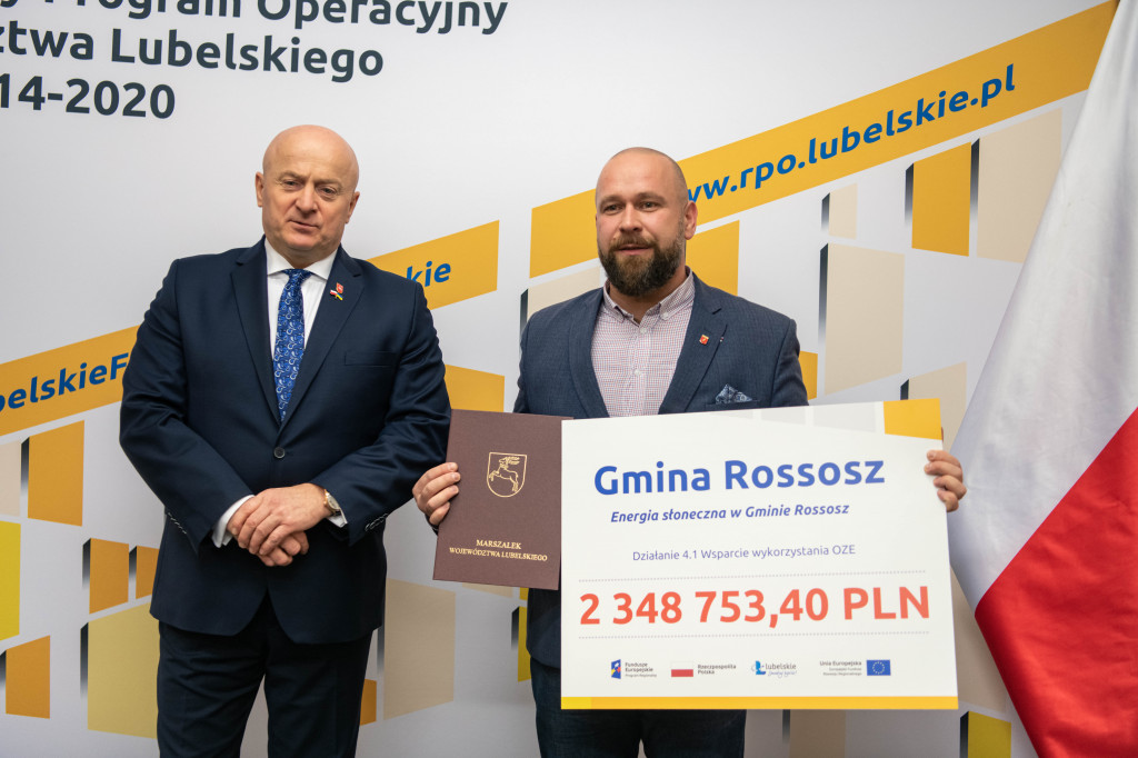 Kolejne gminy otrzymały fundusze unijne na inwestycje w zieloną energię