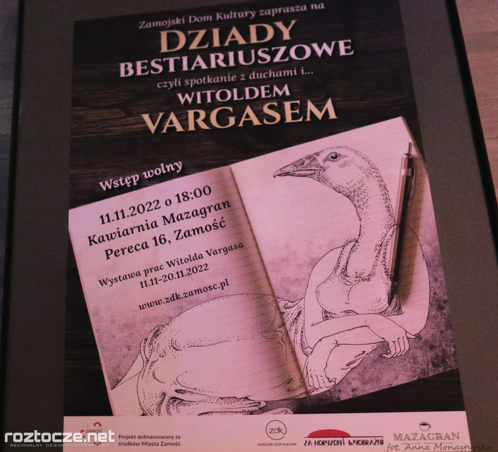 Dziady bestiariuszowe w Mazagranie czyli spotkanie z Witoldem Vargasem
