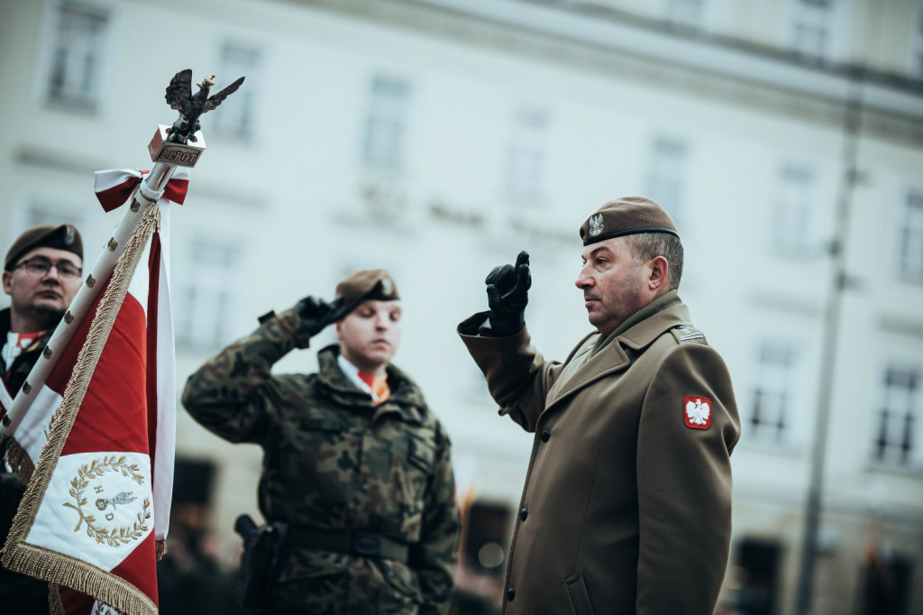 Przekazanie obowiązków dowódcy 2 Lubelskiej Brygady OT