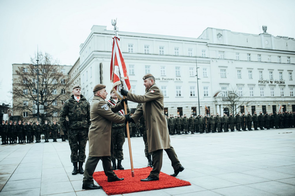 Przekazanie obowiązków dowódcy 2 Lubelskiej Brygady OT