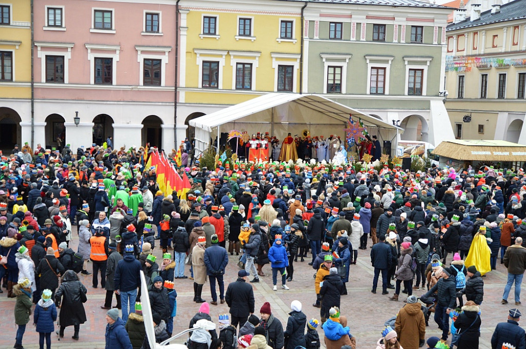 Orszaku Trzech Króli w Zamościu [06.01.2023]