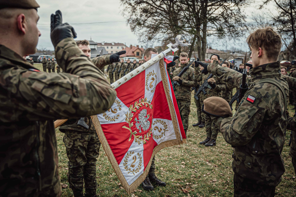 Nadbużańscy terytorialsi przysięgają w mieście Mikołaja Reja