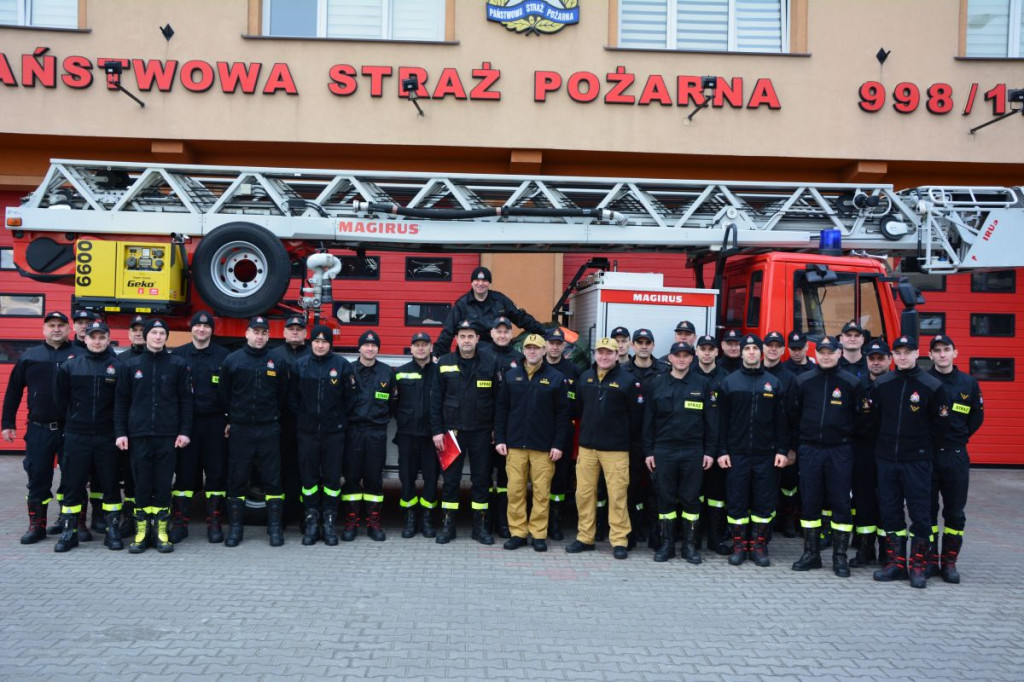 Ostatnia służba st. ogn. Jarosława Bartnika