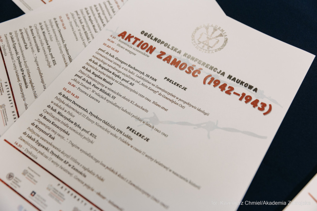 W trosce o pamięć … konferencja „Aktion Zamość 1942-1943” w Akademii Zamojskiej