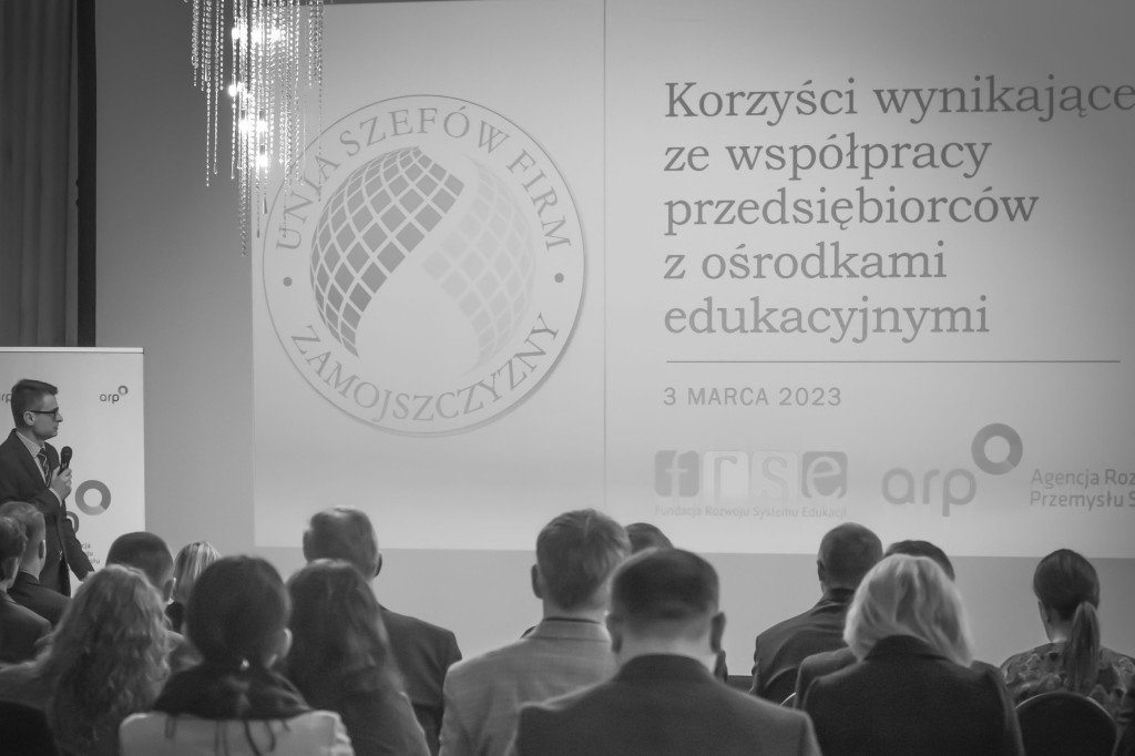 Konferencja Unii Szefów Firm Zamojszczyzny [3.03.2023 r]