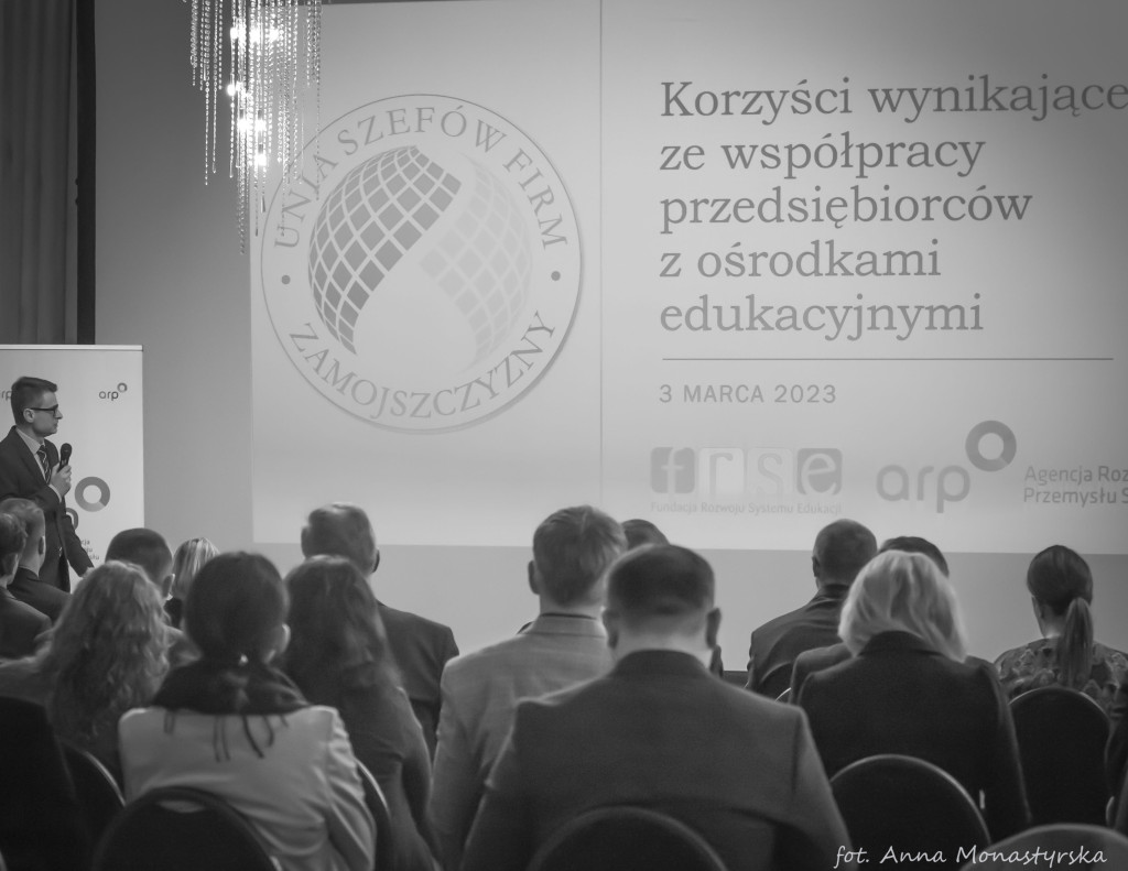 Konferencja Unii Szefów Firm Zamojszczyzny [3.03.2023 r]