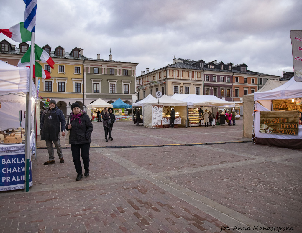 Festiwal Czekolady i Słodkości na Rynku Wielkim w Zamościu