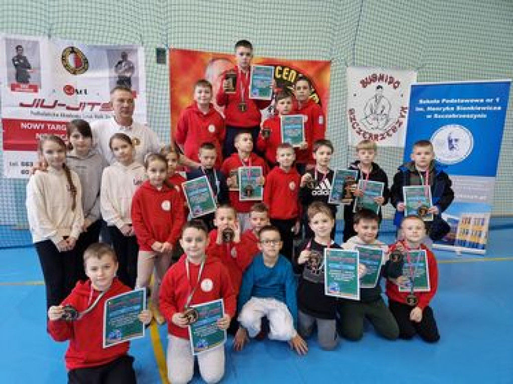 Start zawodników Bushido Szczebrzeszyn na Mistrzostwach Polski Jiu-Jitsu Goshin-Ryu w Grapplingu