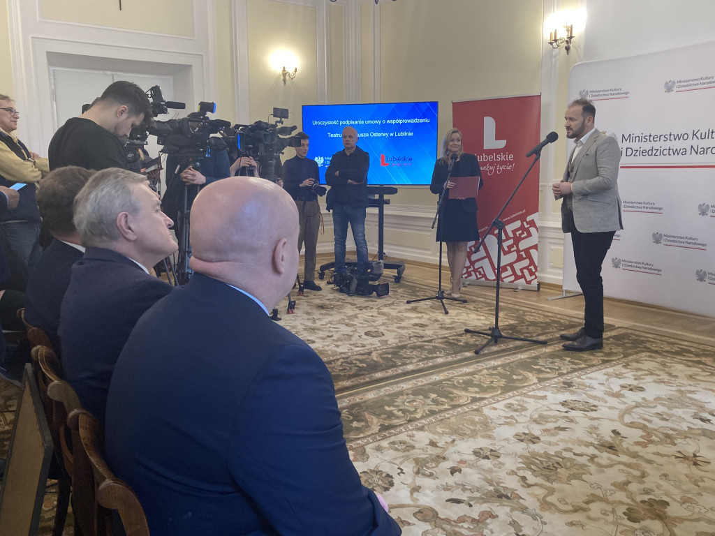 Umowa o współprowadzeniu Teatru Osterwy przez MKiDN podpisana