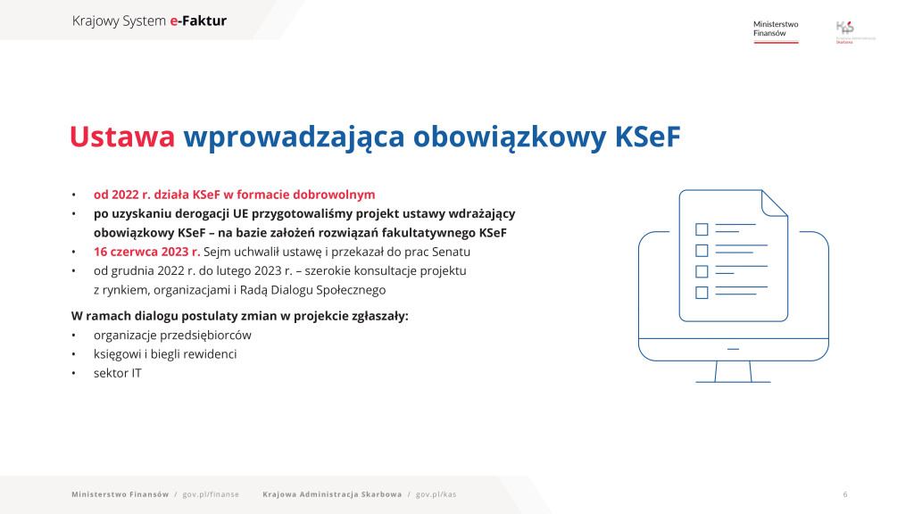 Prezentacja Krajowy System e-Faktur