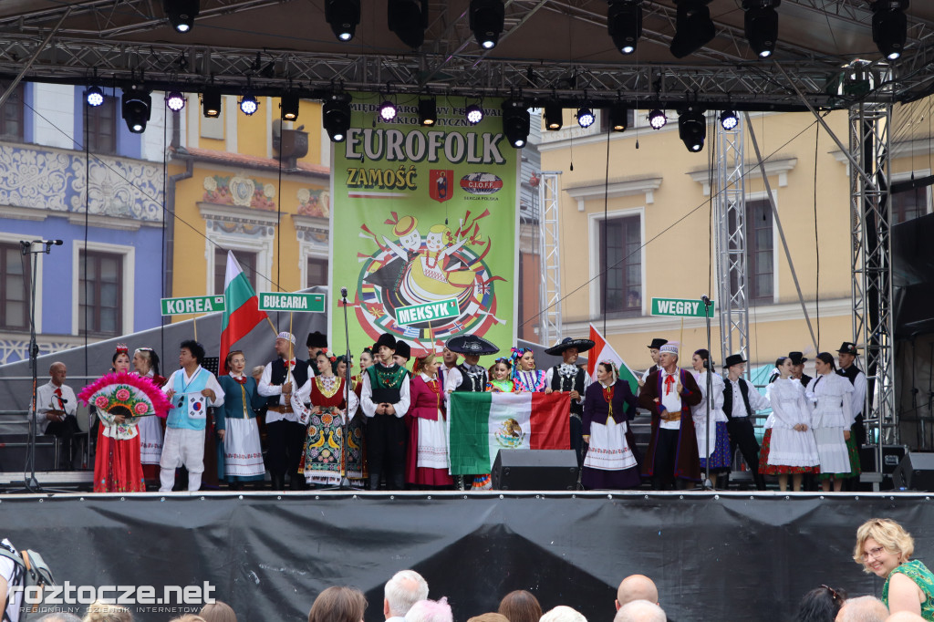 Korowód zespołów i koncert inauguracyjny XX Festiwalu EUROFOLK
