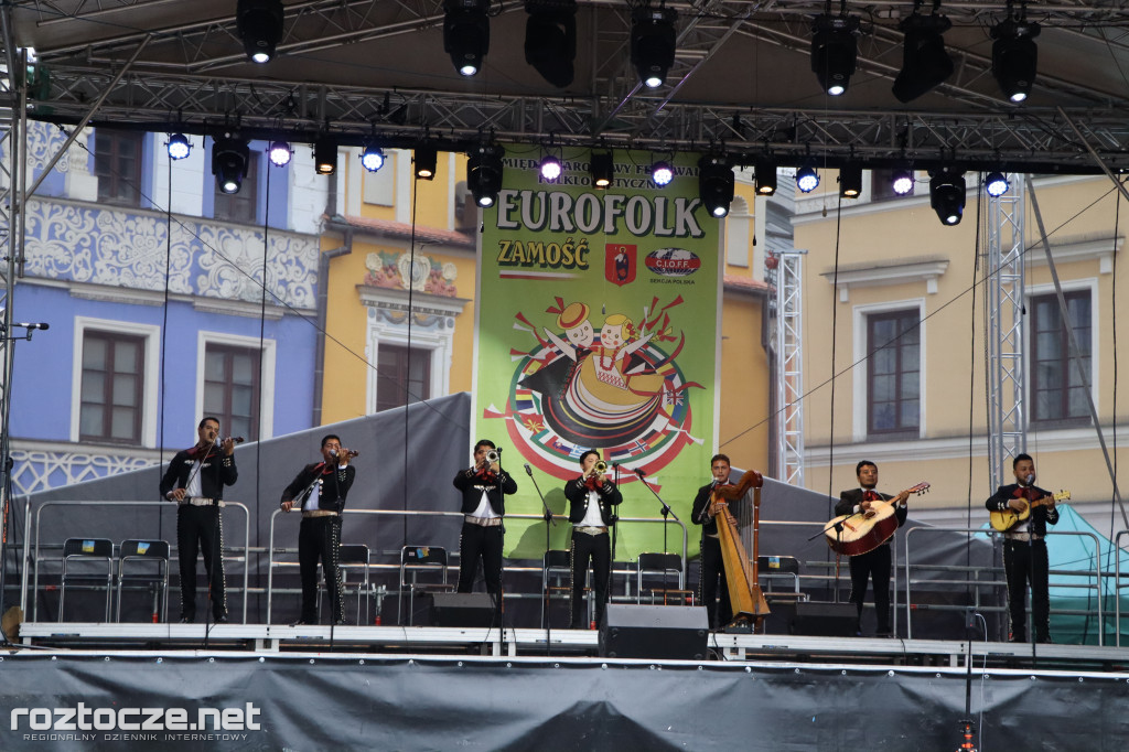 Korowód zespołów i koncert inauguracyjny XX Festiwalu EUROFOLK