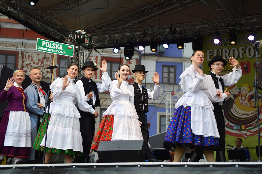 Korowód i koncert inauguracyjny XX Festiwalu EUROFOLK w obiektywie Pawła