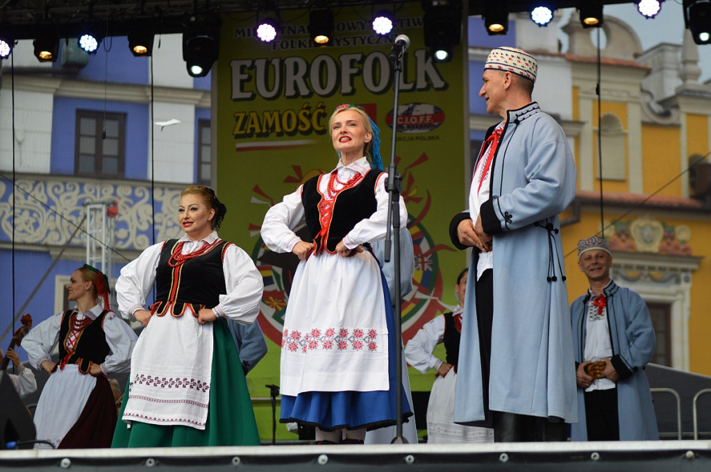 Korowód i koncert inauguracyjny XX Festiwalu EUROFOLK w obiektywie Pawła