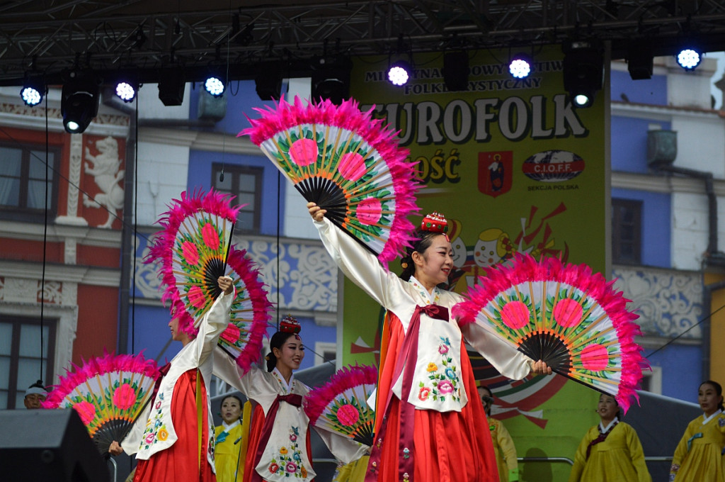 Korowód i koncert inauguracyjny XX Festiwalu EUROFOLK w obiektywie Pawła
