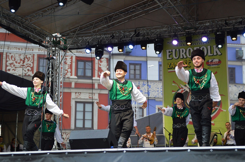 Korowód i koncert inauguracyjny XX Festiwalu EUROFOLK w obiektywie Pawła