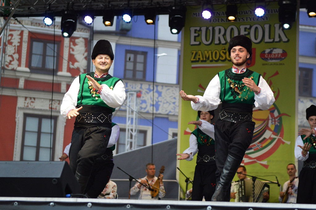 Korowód i koncert inauguracyjny XX Festiwalu EUROFOLK w obiektywie Pawła