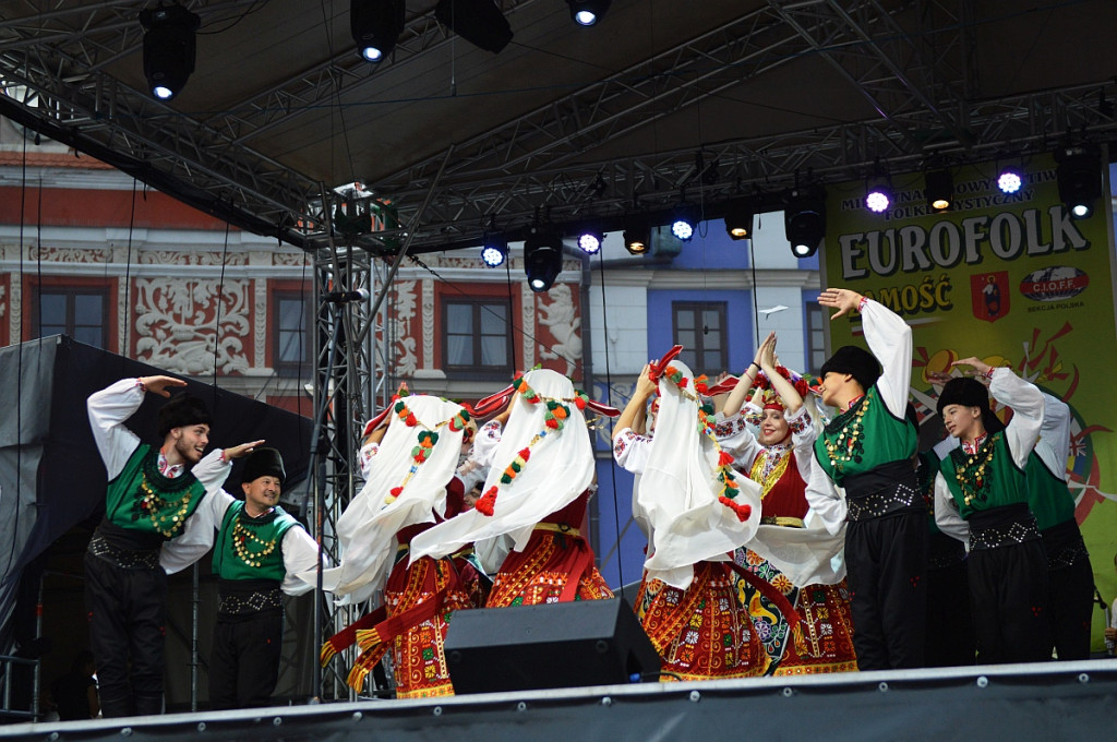 Korowód i koncert inauguracyjny XX Festiwalu EUROFOLK w obiektywie Pawła