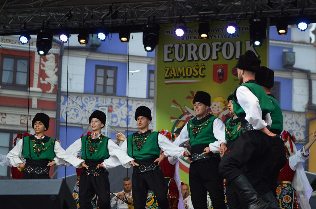 Korowód i koncert inauguracyjny XX Festiwalu EUROFOLK w obiektywie Pawła