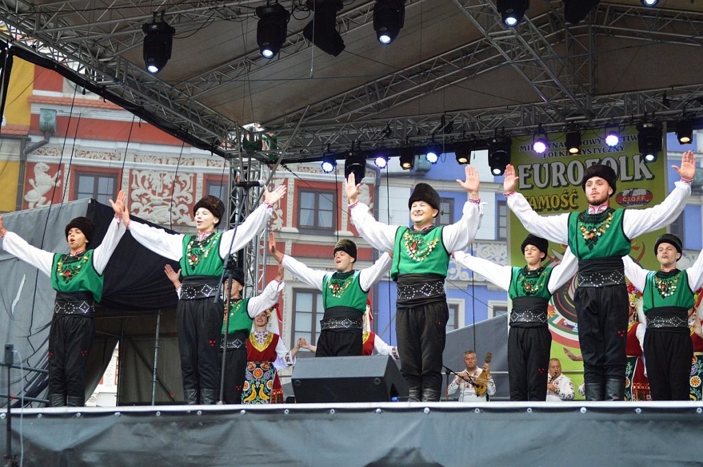 Korowód i koncert inauguracyjny XX Festiwalu EUROFOLK w obiektywie Pawła
