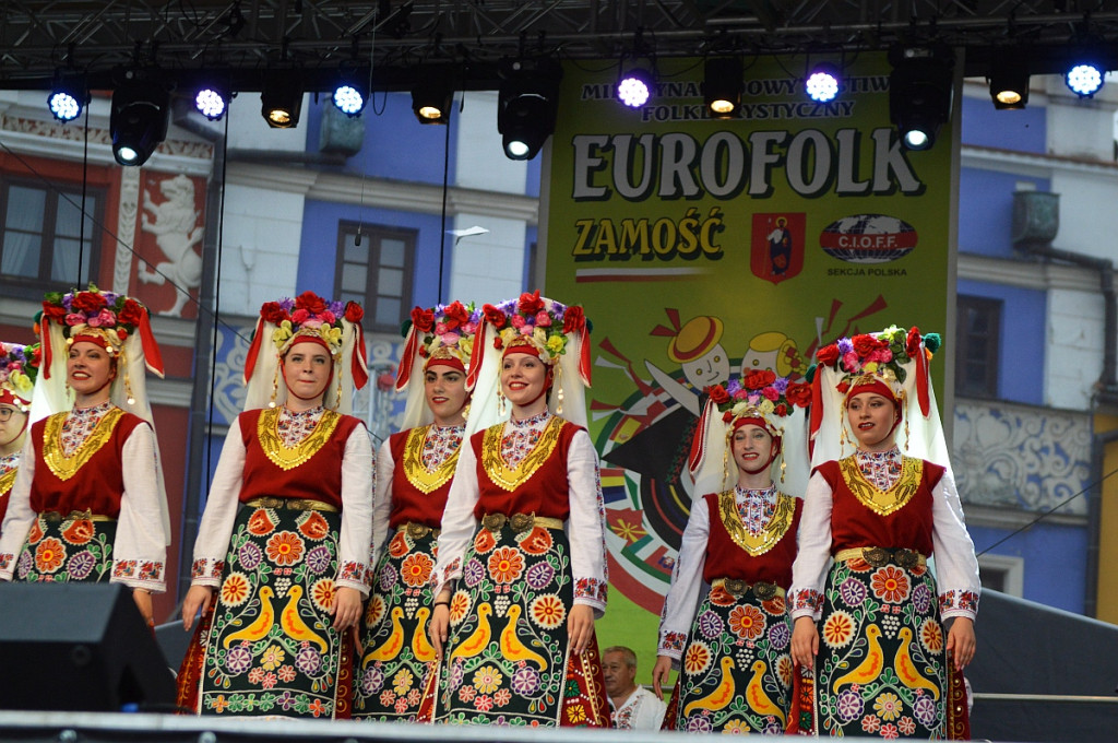 Korowód i koncert inauguracyjny XX Festiwalu EUROFOLK w obiektywie Pawła