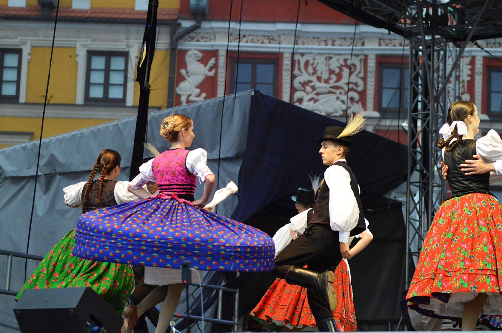 Korowód i koncert inauguracyjny XX Festiwalu EUROFOLK w obiektywie Pawła