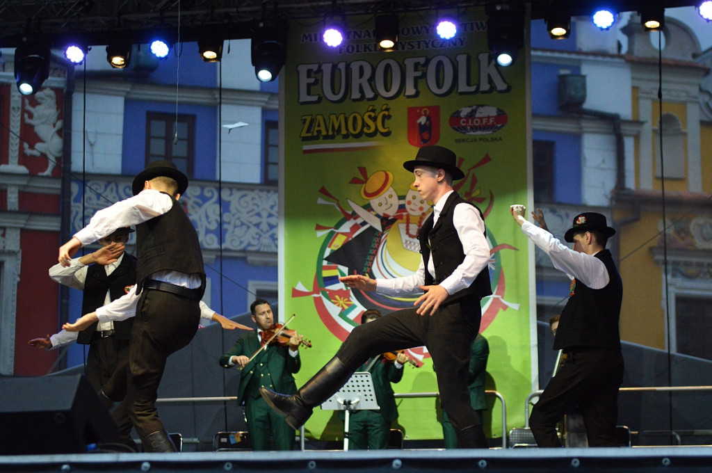 Korowód i koncert inauguracyjny XX Festiwalu EUROFOLK w obiektywie Pawła