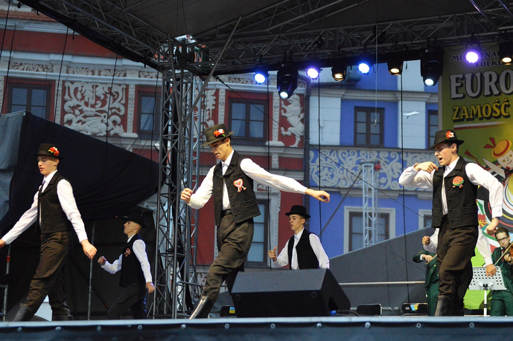 Korowód i koncert inauguracyjny XX Festiwalu EUROFOLK w obiektywie Pawła