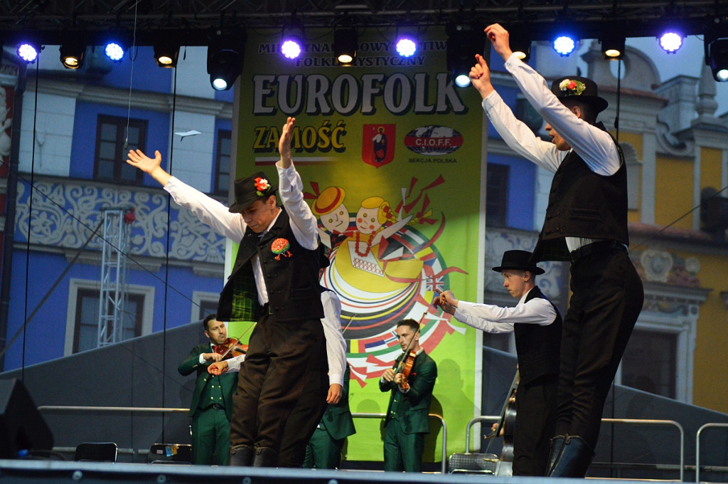 Korowód i koncert inauguracyjny XX Festiwalu EUROFOLK w obiektywie Pawła