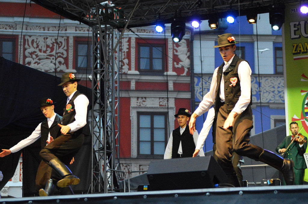 Korowód i koncert inauguracyjny XX Festiwalu EUROFOLK w obiektywie Pawła