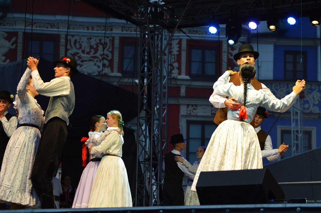Korowód i koncert inauguracyjny XX Festiwalu EUROFOLK w obiektywie Pawła