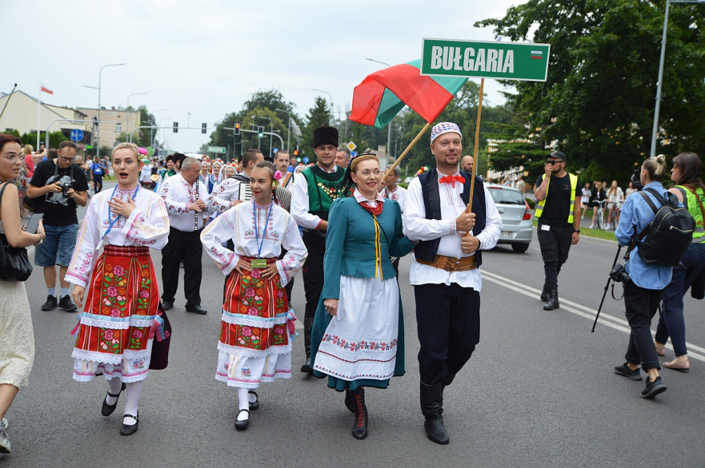 Korowód i koncert inauguracyjny XX Festiwalu EUROFOLK w obiektywie Pawła