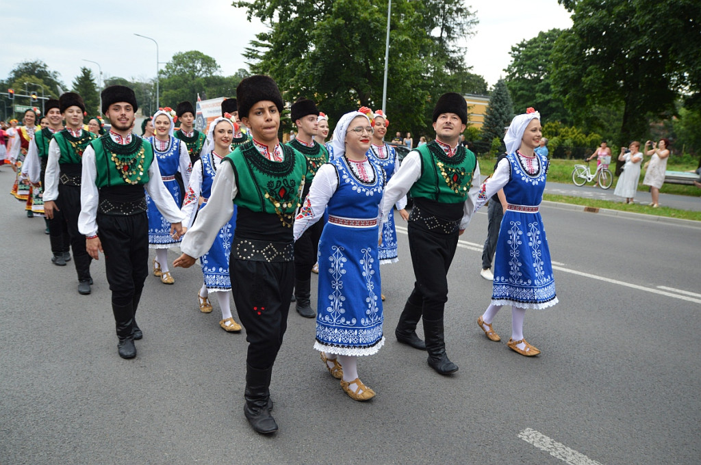 Korowód i koncert inauguracyjny XX Festiwalu EUROFOLK w obiektywie Pawła