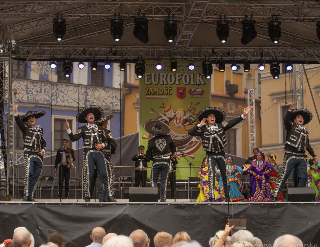 Korowód i koncert inauguracyjny XX Festiwalu EUROFOLK w obiektywie Anny