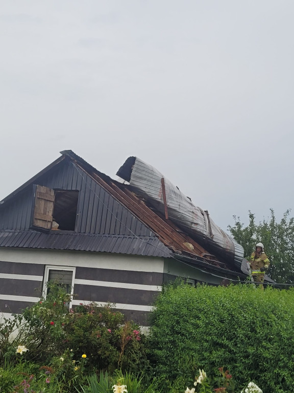 Burzowa niedziela w powiecie zamojskim, są straty