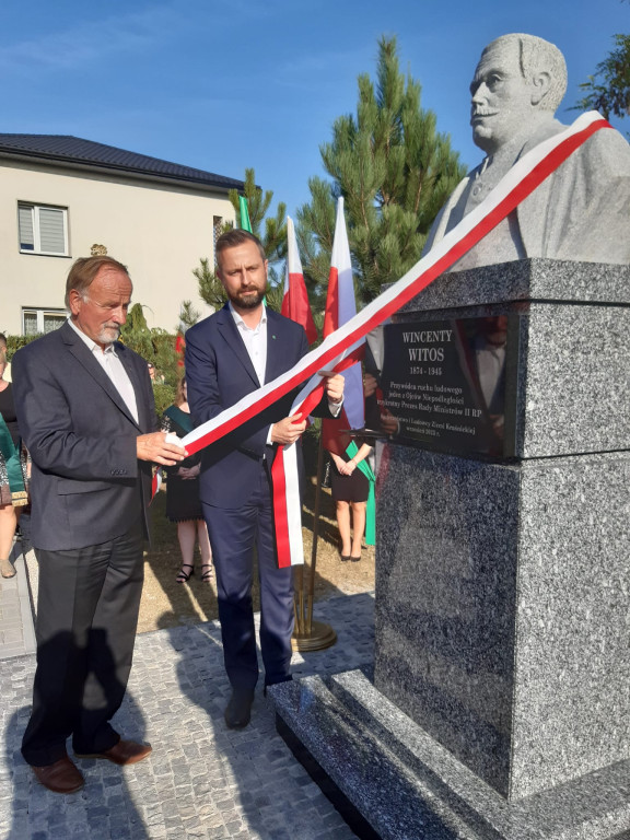 Odsłonięcie pomnika Wincentego Witosa w Kraśniku