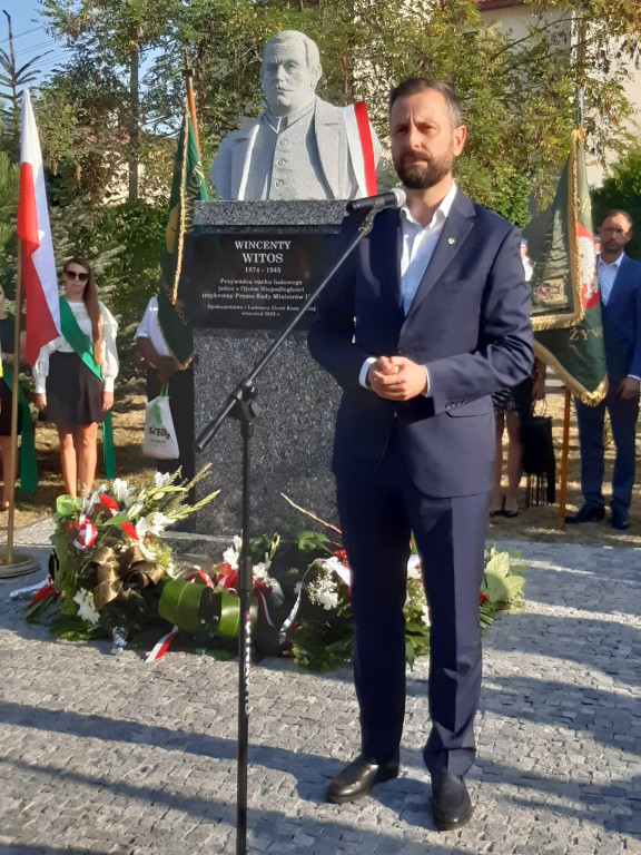 Odsłonięcie pomnika Wincentego Witosa w Kraśniku