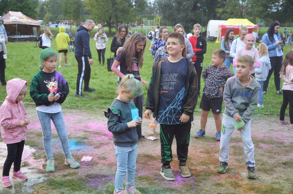 Dzień kolorów - Holi Day w Parku Miejskim