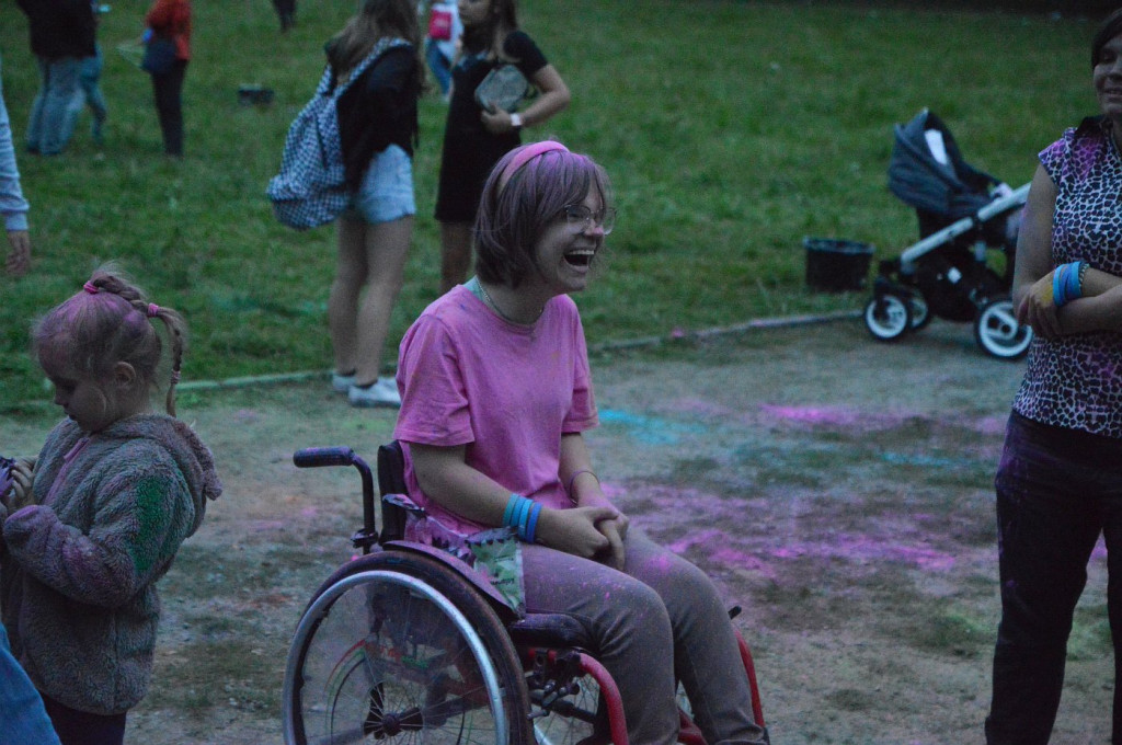 Dzień kolorów - Holi Day w Parku Miejskim