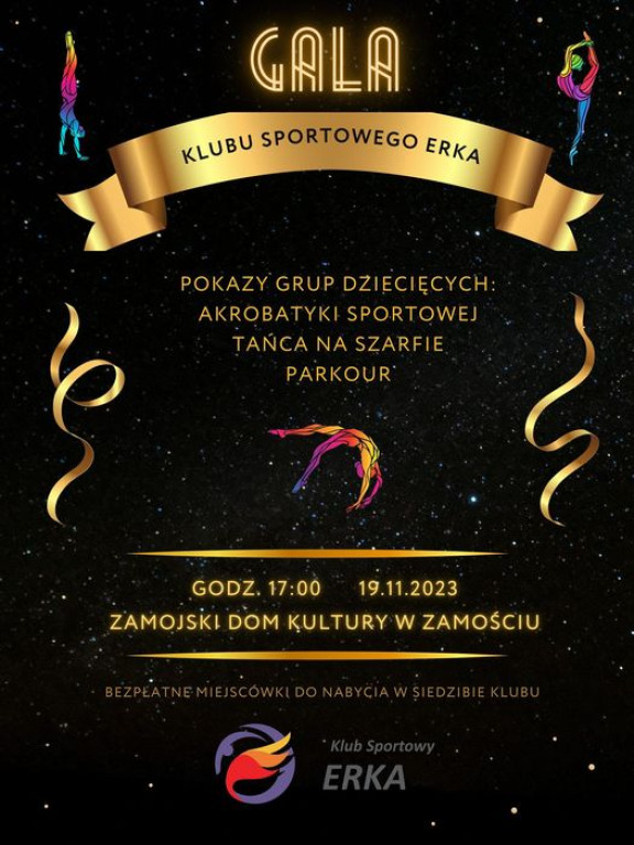 Gala pokazowa Klubu Sportowego 