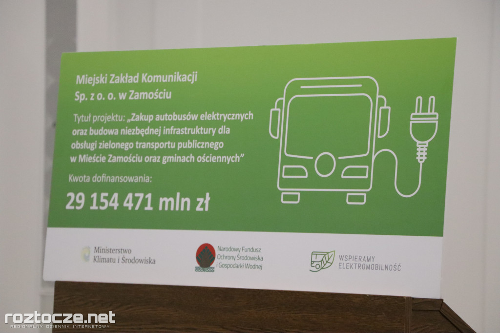 Spółka MZK odebrała 14 autobusów elektrycznych marki MAN