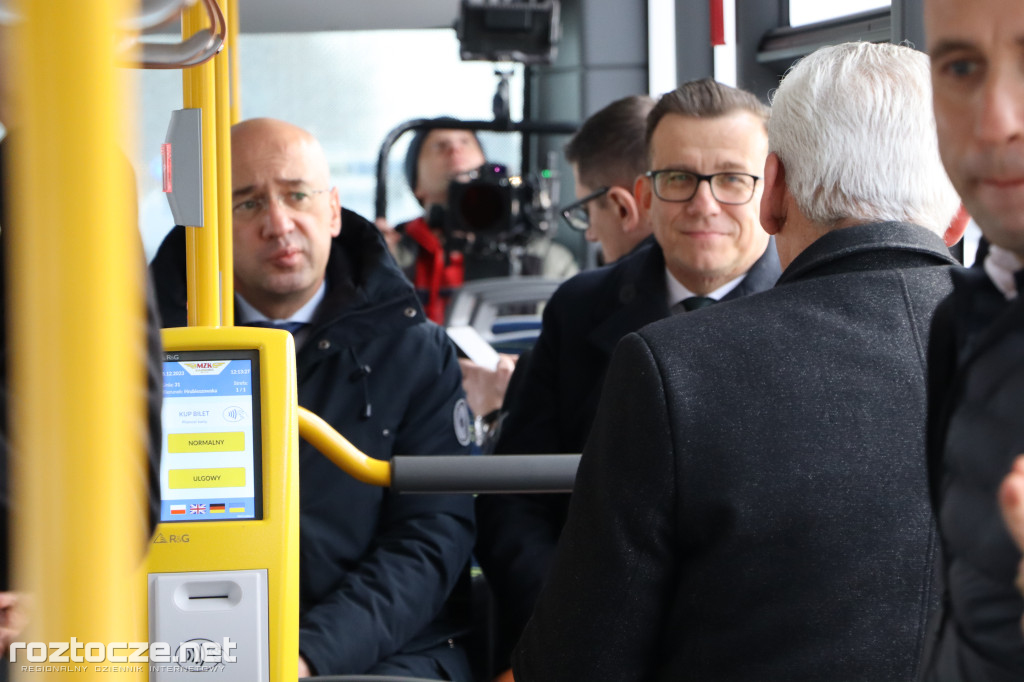 Spółka MZK odebrała 14 autobusów elektrycznych marki MAN