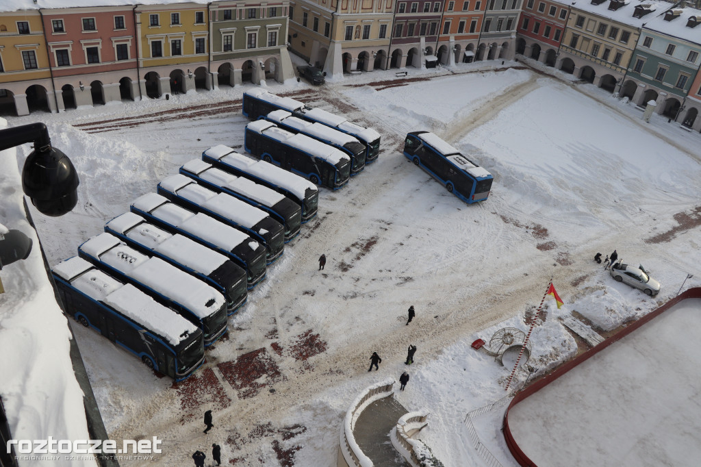 Spółka MZK odebrała 14 autobusów elektrycznych marki MAN