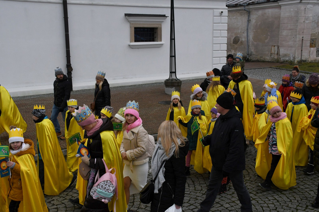 X edycja Orszaku Trzech Króli przeszła ulicami Zamościa