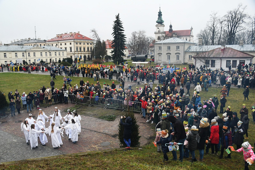 X edycja Orszaku Trzech Króli przeszła ulicami Zamościa