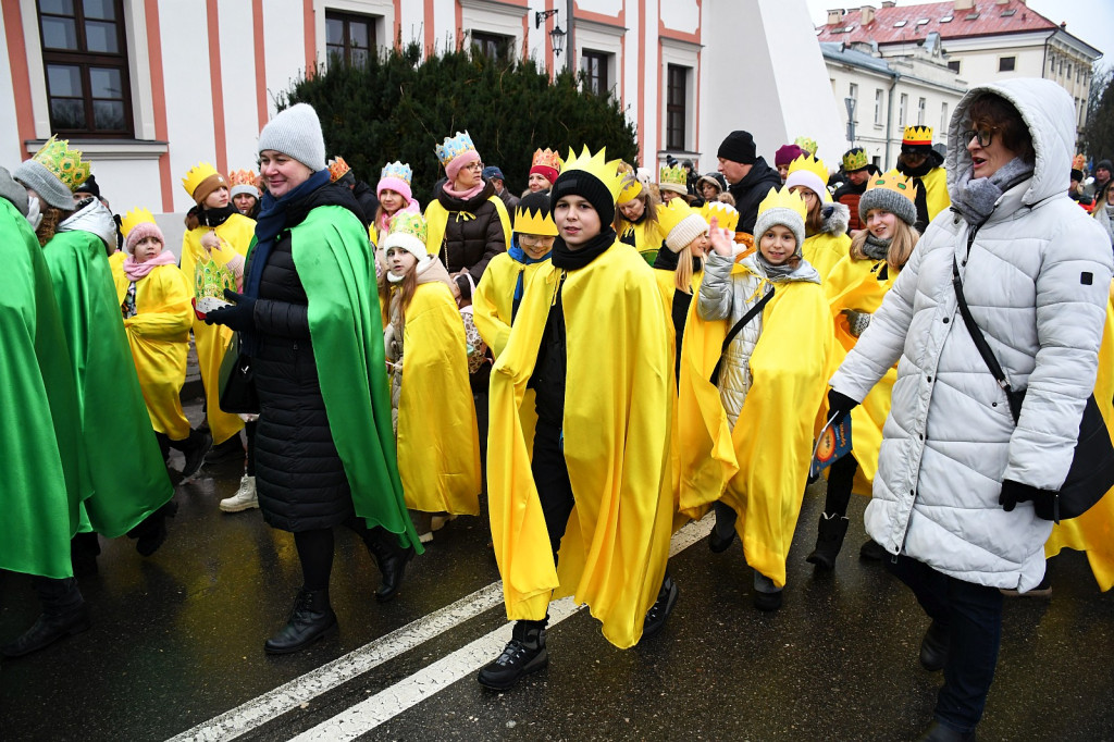 X edycja Orszaku Trzech Króli przeszła ulicami Zamościa