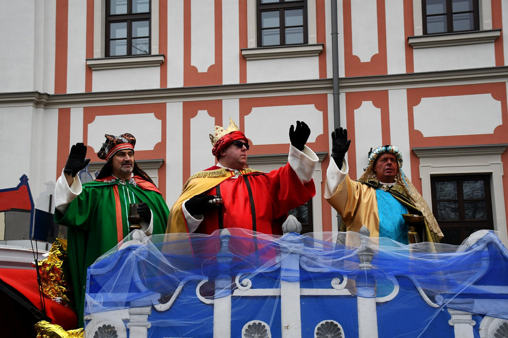 X edycja Orszaku Trzech Króli przeszła ulicami Zamościa