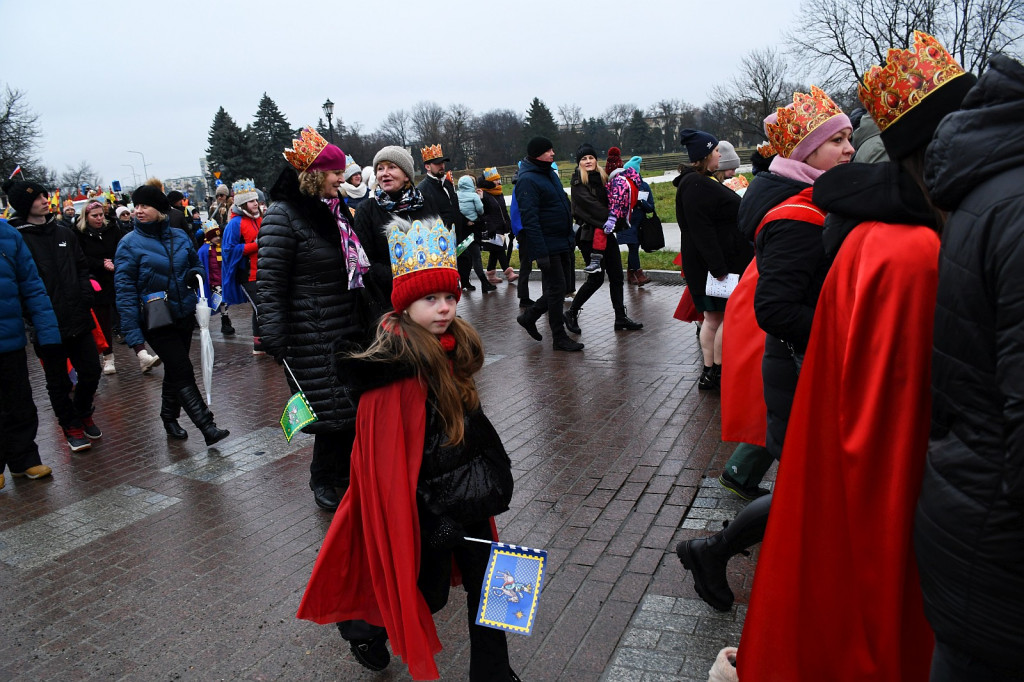 X edycja Orszaku Trzech Króli przeszła ulicami Zamościa