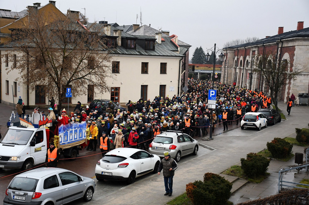 X edycja Orszaku Trzech Króli przeszła ulicami Zamościa