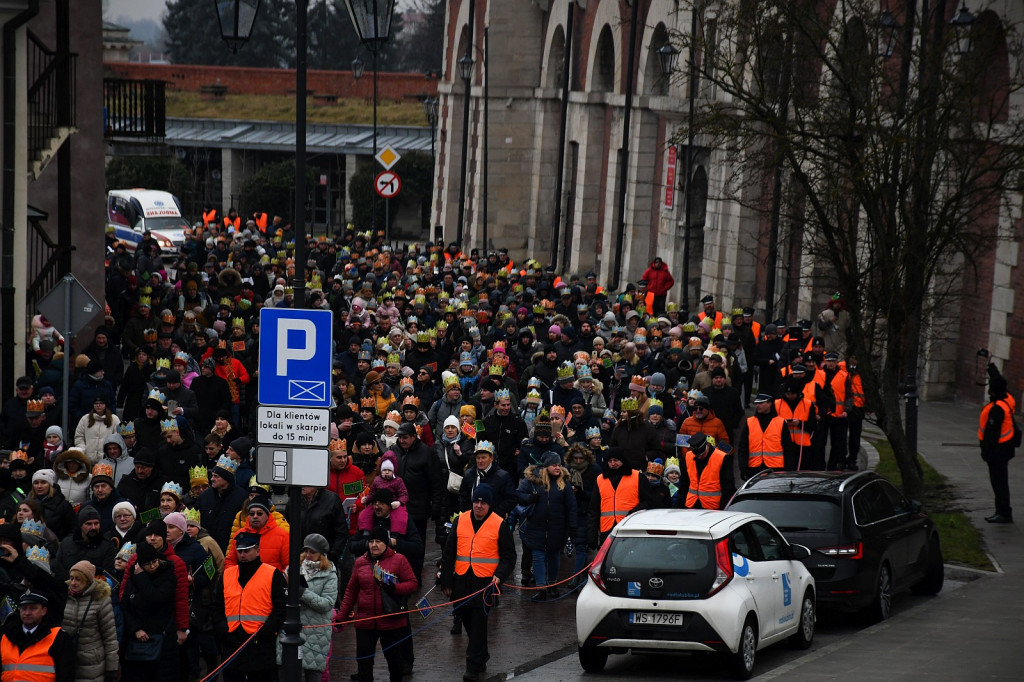 X edycja Orszaku Trzech Króli przeszła ulicami Zamościa